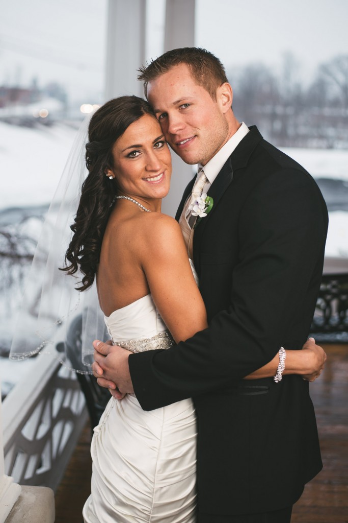 Bride and groom with Tom Studios Wedding Photography 