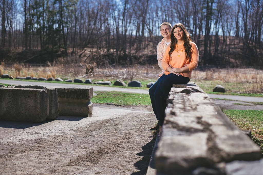 Tom Studios Engagement Session at Proctor Park in Utica