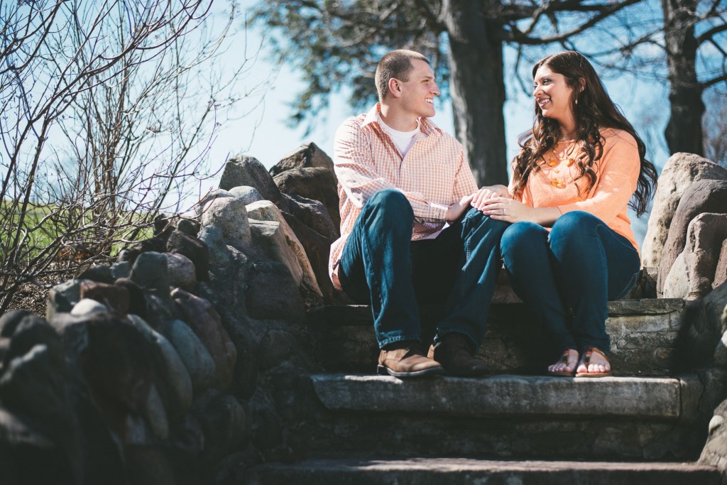 Tom Studios Engagement Session at Proctor Park in Utica