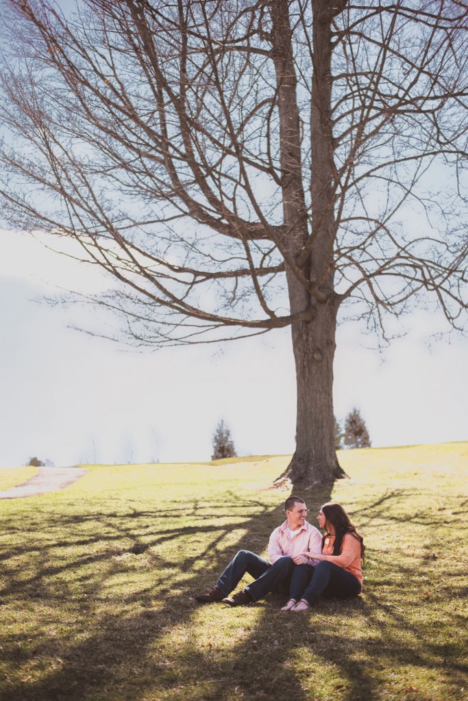 Tom Studios Engagement Session at Proctor Park in Utica