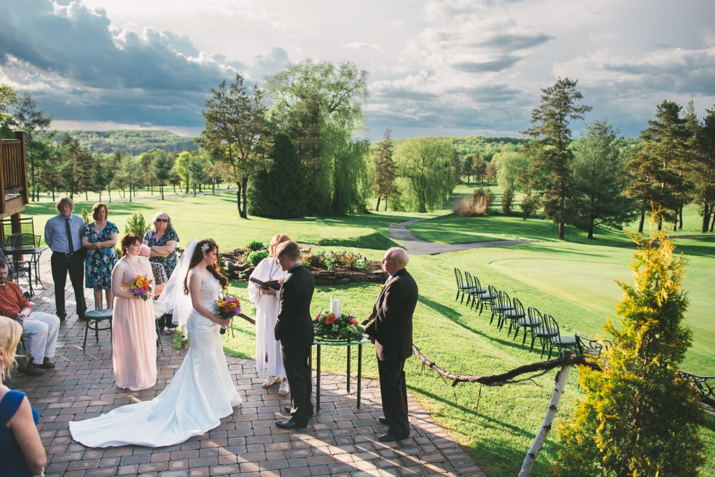 Itza and Adam's wedding with Tom Studios at Pine Hills Golf Course