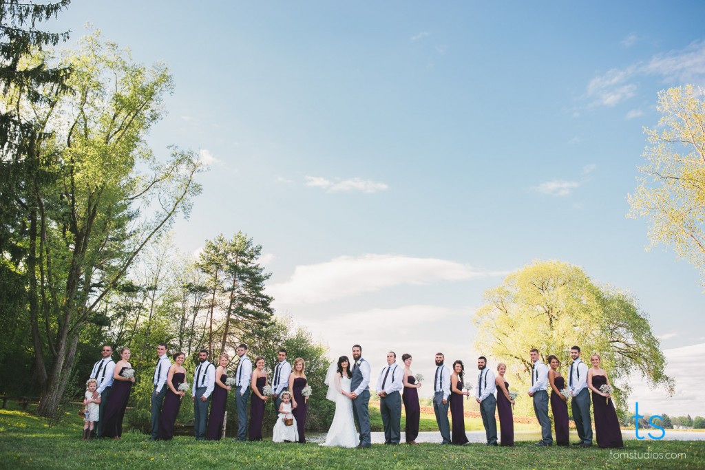 Valeri and Dillon's wedding with Tom Studios at MKJ Farm