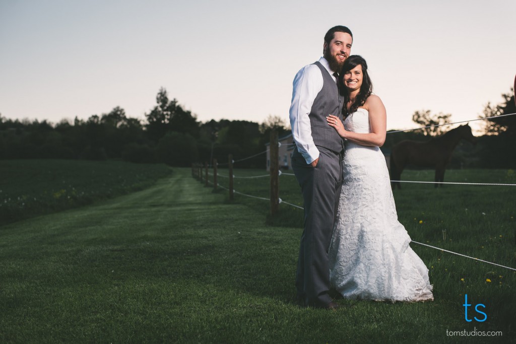 Valeri and Dillon's wedding with Tom Studios at MKJ Farm