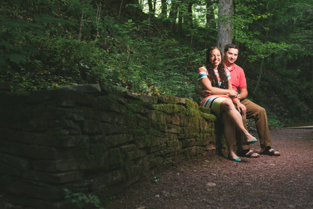 Shauna and Steve's engagement session with Tom Studios