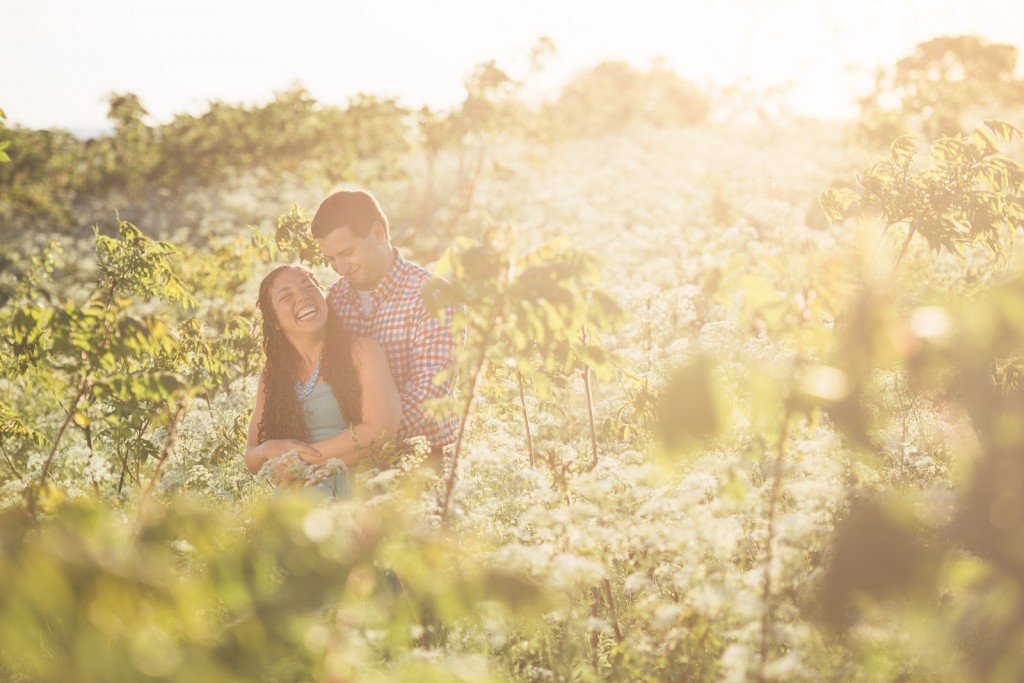 Shauna and Steve's engagement session with Tom Studios