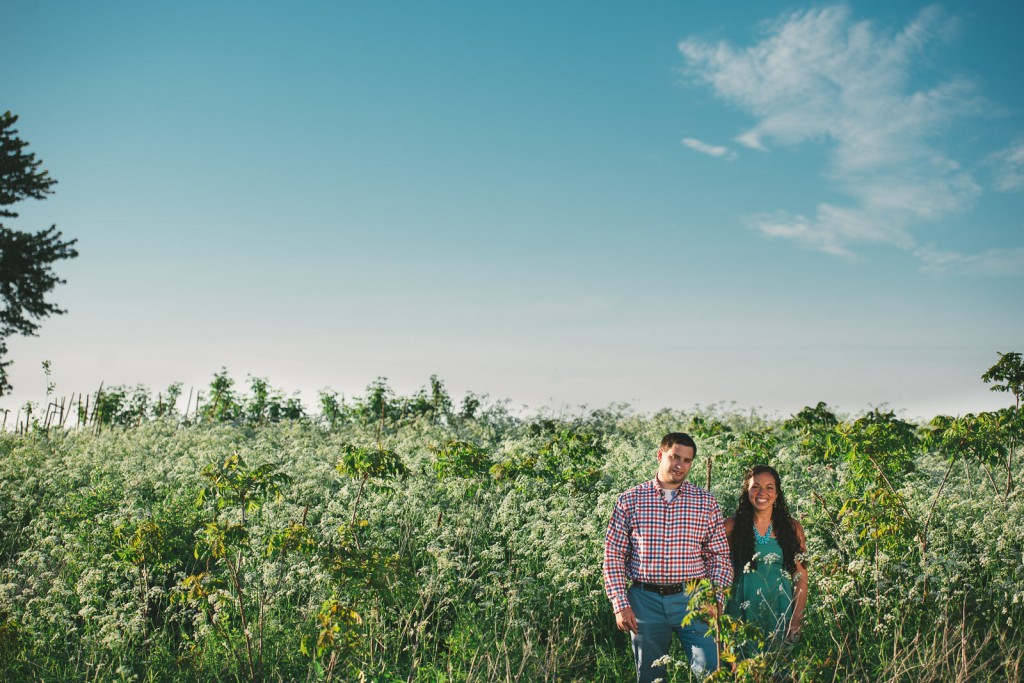 Shauna and Steve's engagement session with Tom Studios