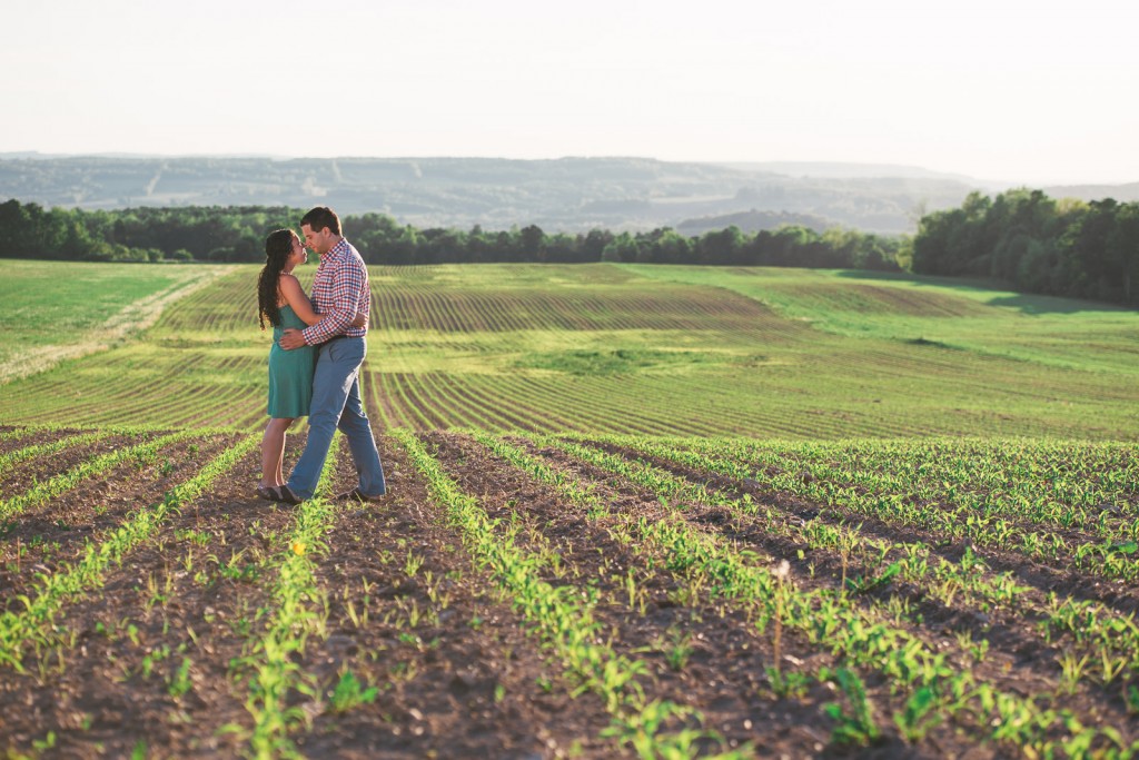 Shauna and Steve's engagement session with Tom Studios