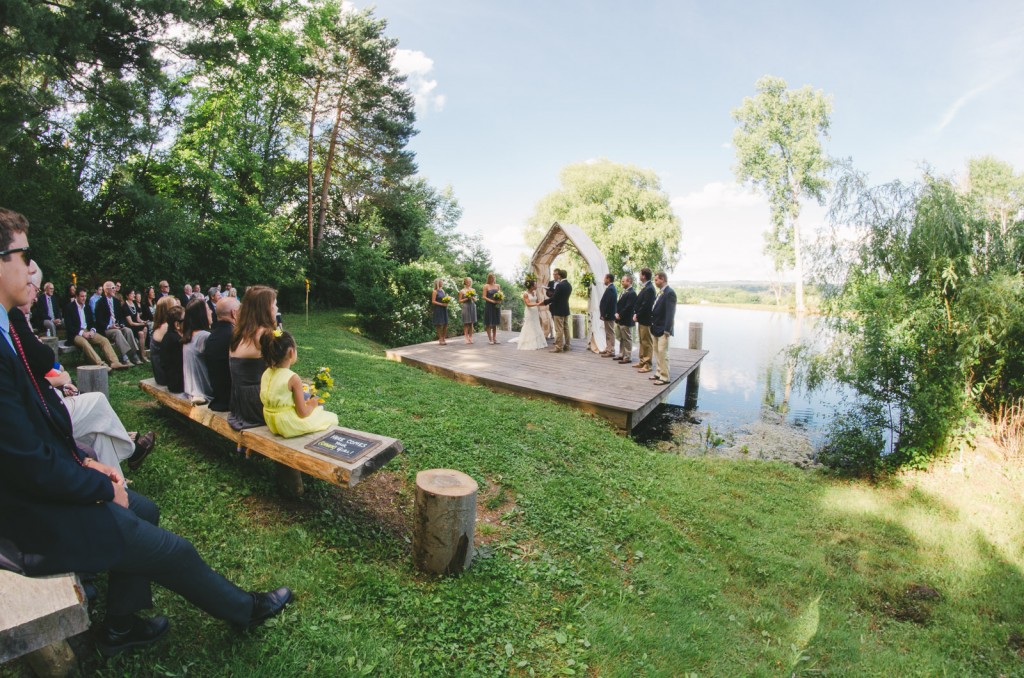 Shauna and Steve's wedding at MKJ Farm with Tom Studios