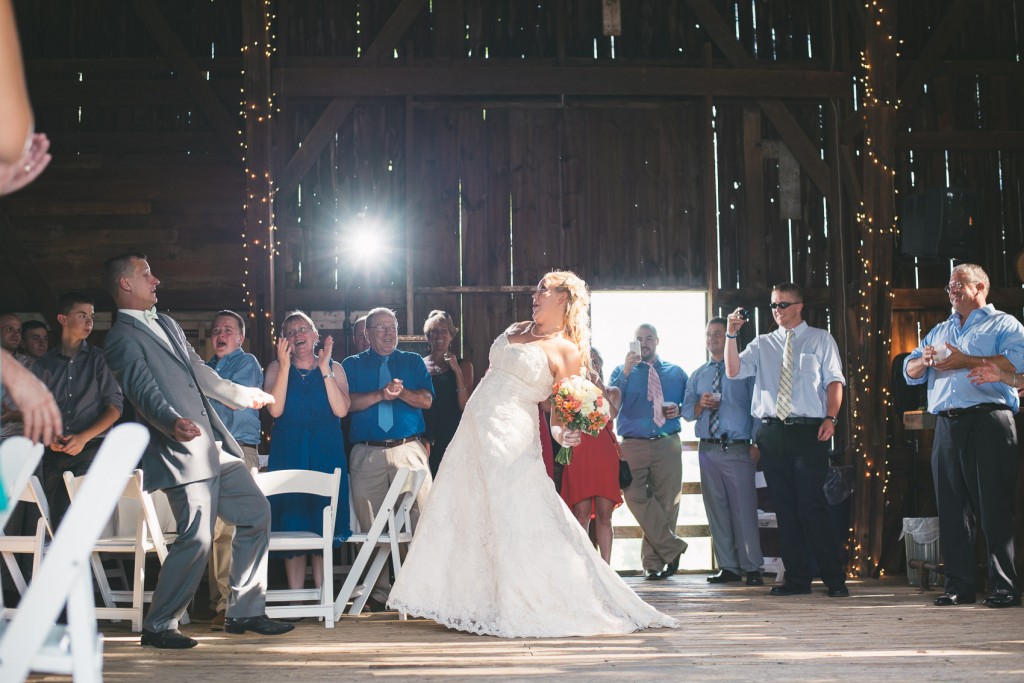 Steph and Ben wedding Skaneateles Barn Wedding with Tom Studios