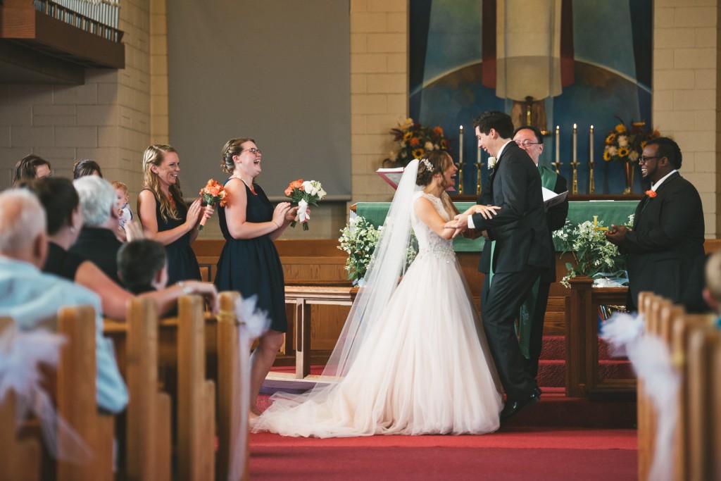 Katie and Shawn's wedding at Hotel Utica with Tom Studios