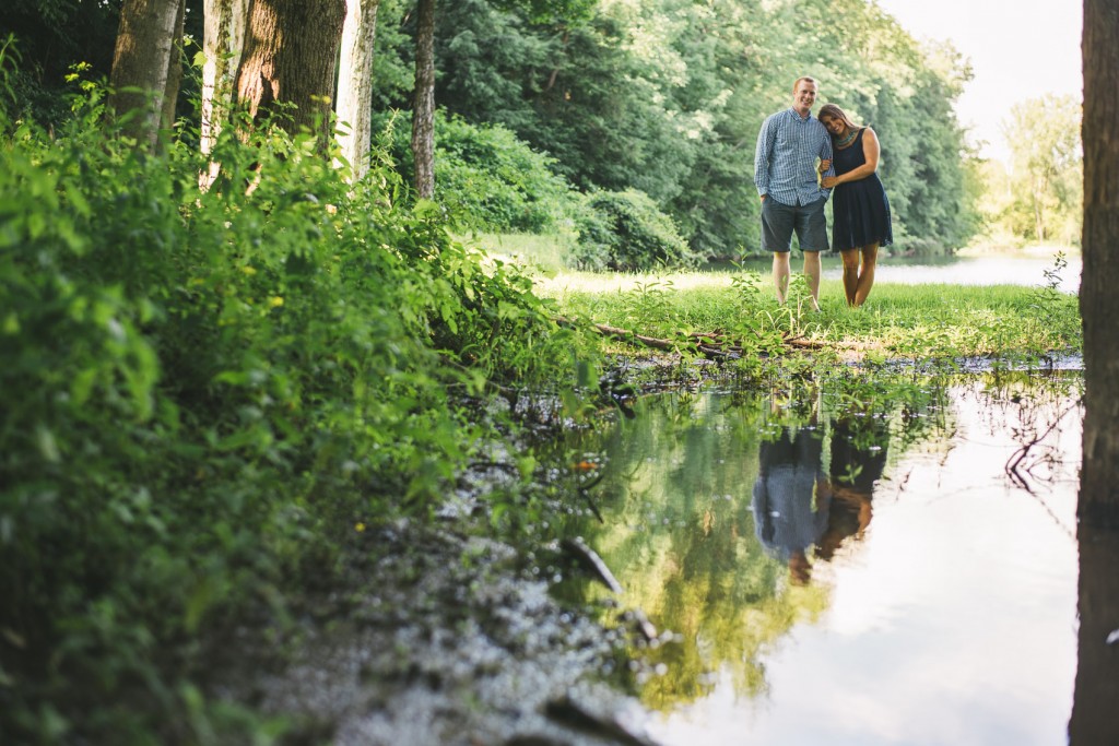 Lydia and Dan's engagement session with Tom Studios