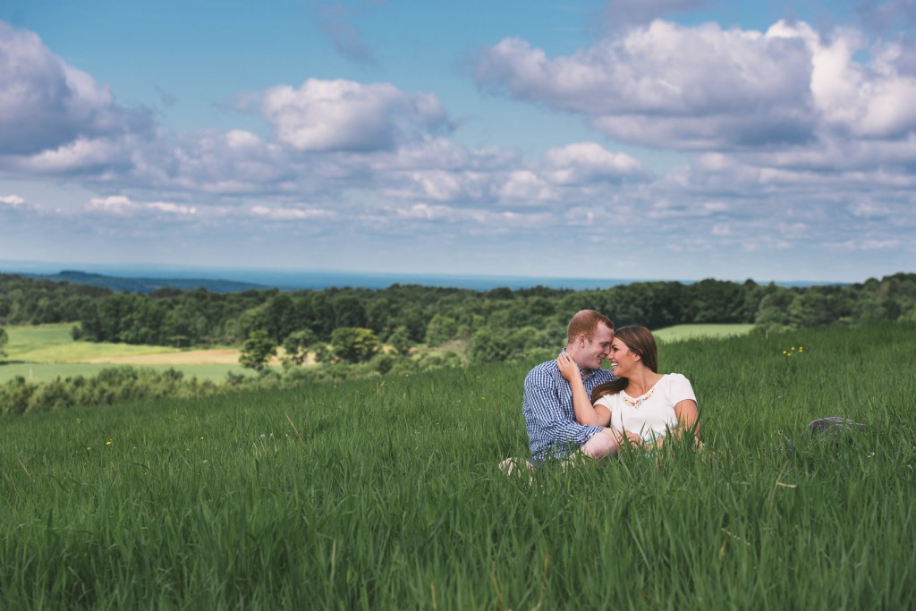 Lydia and Dan's engagement session with Tom Studios