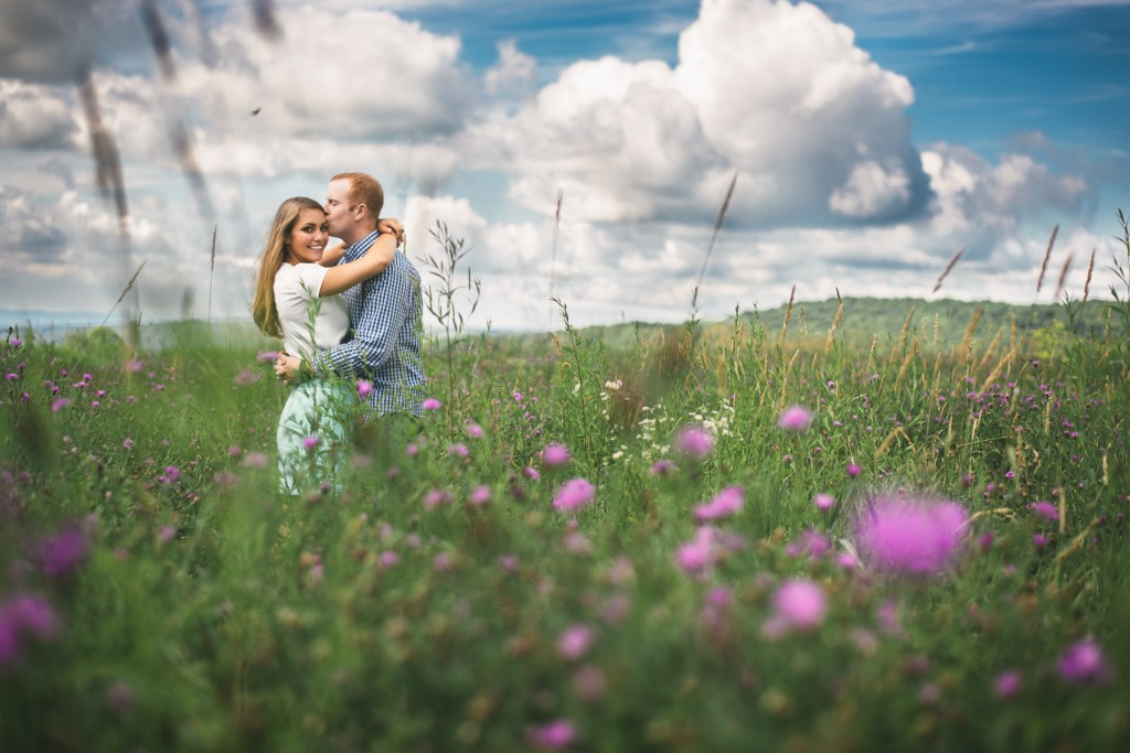 Lydia and Dan's engagement session with Tom Studios