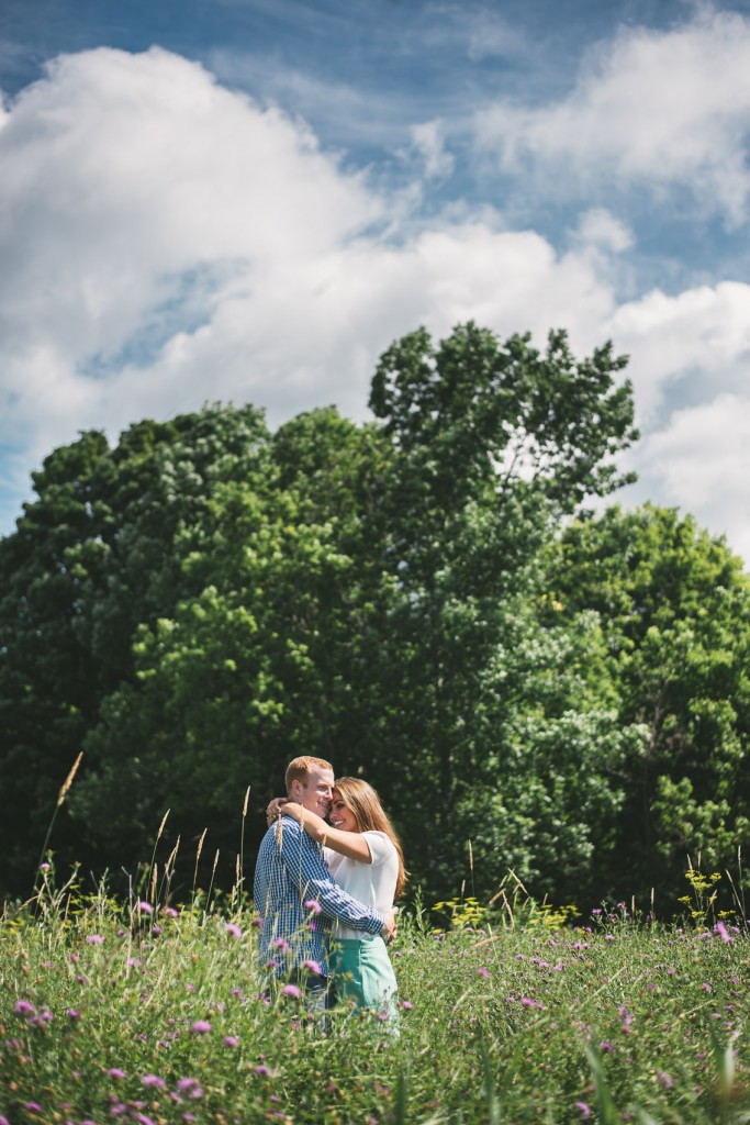 Lydia and Dan's engagement session with Tom Studios