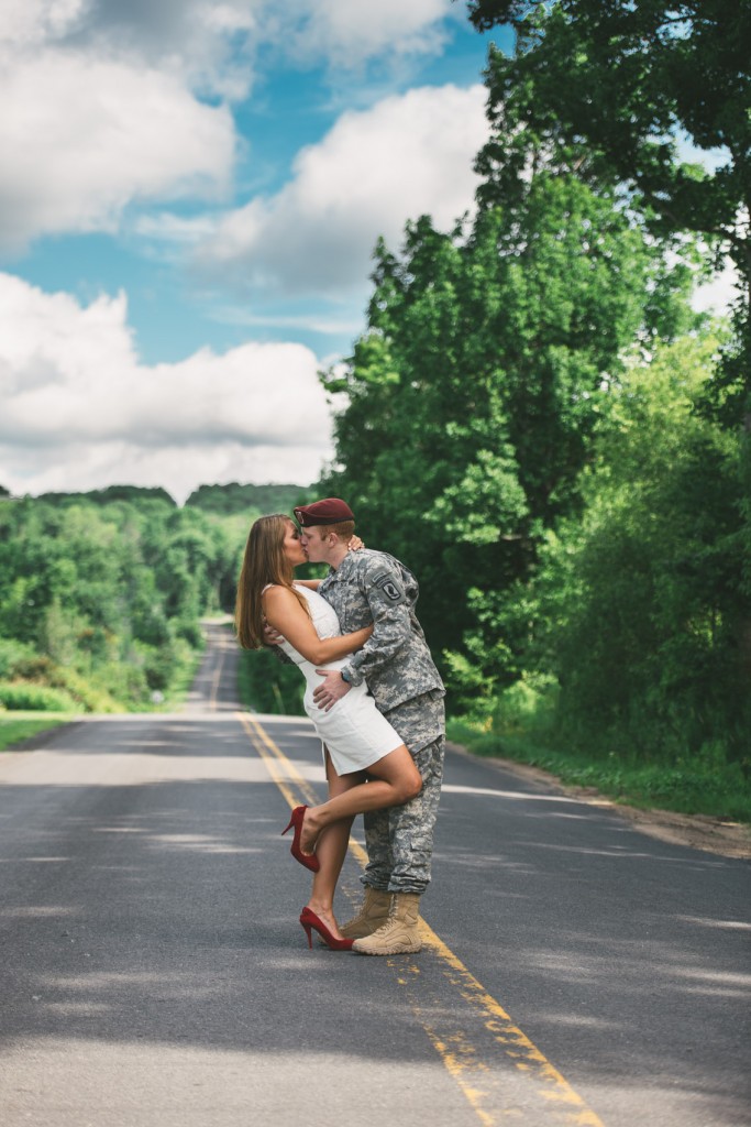 Lydia and Dan's engagement session with Tom Studios