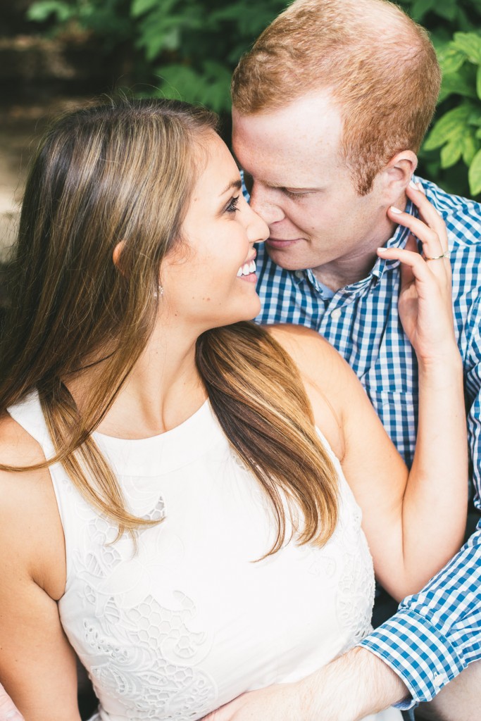 Lydia and Dan's engagement session with Tom Studios