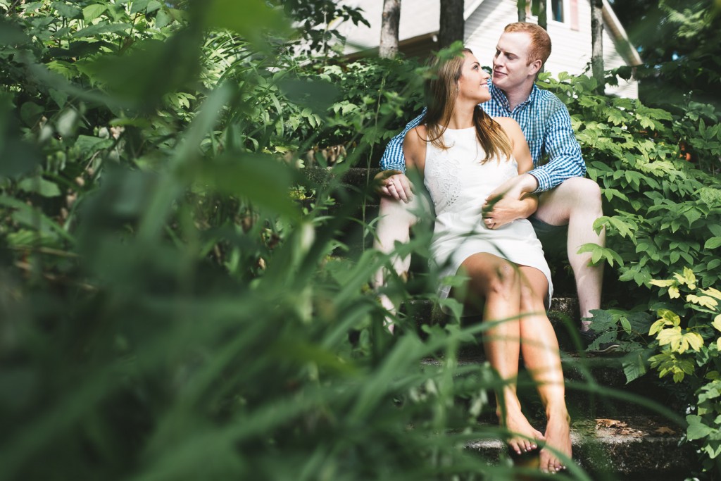 Lydia and Dan's engagement session with Tom Studios