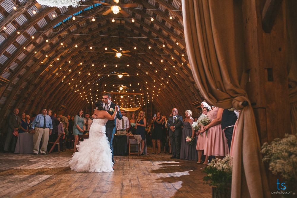 Annie and Darrick's Wedding at Hayloft on the Arch with Tom Studios