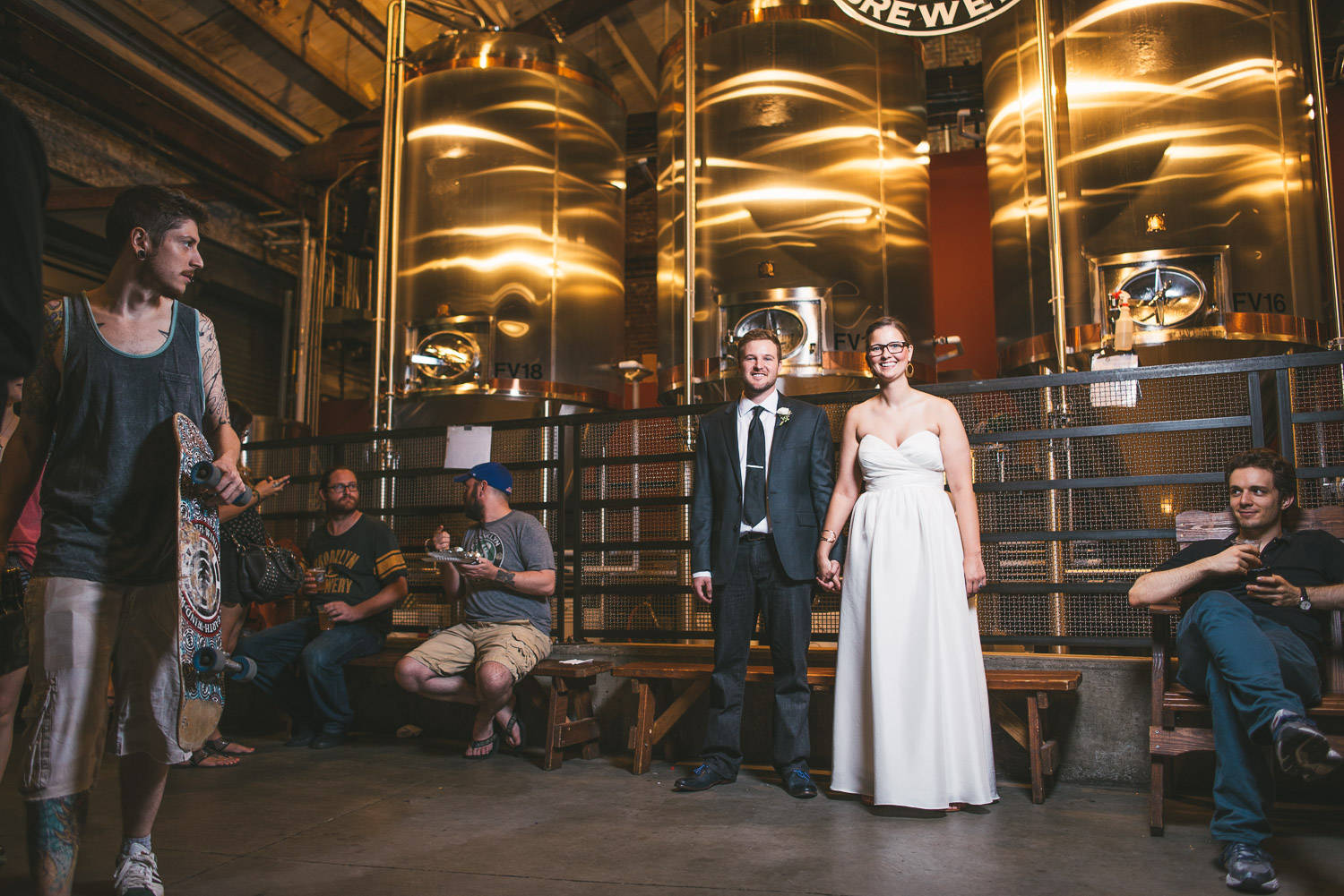  Brooklyn Brewery Wedding Wedding with Tom Studios 