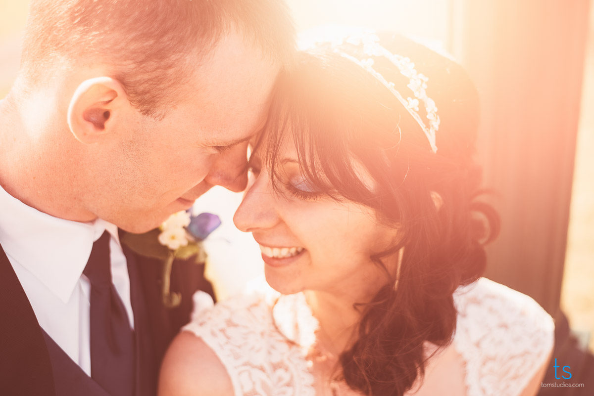 Alaina and Ben at Twin Ponds with Tom Studios