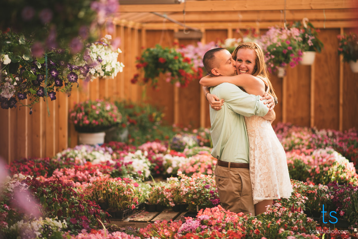 Stacey and Mike Engagement Session with Tom Studios