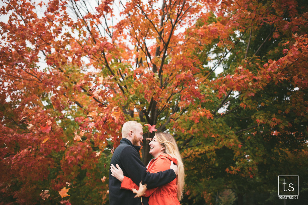 Michelle and Adam's Syracuse Engagement Session with Tom Studios