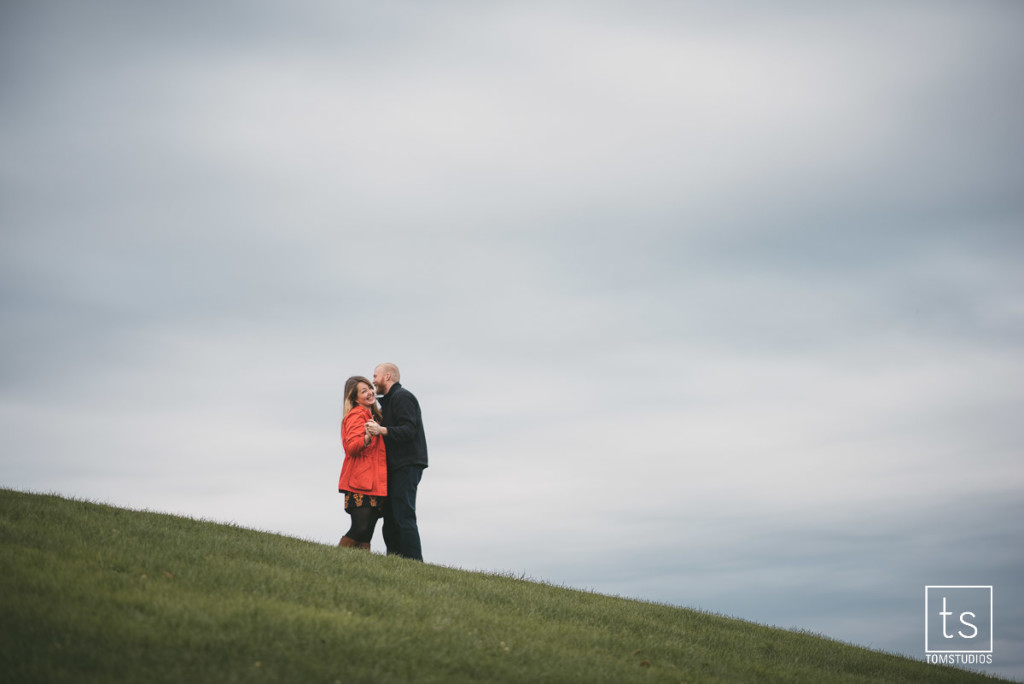 Michelle and Adam's Syracuse Engagement Session with Tom Studios