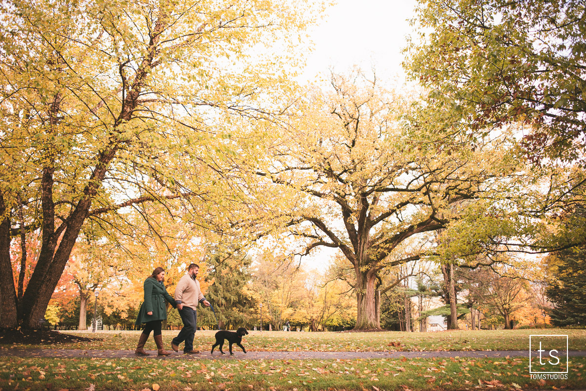 Elizabeth and Matt Engagement Session with Tom Studios