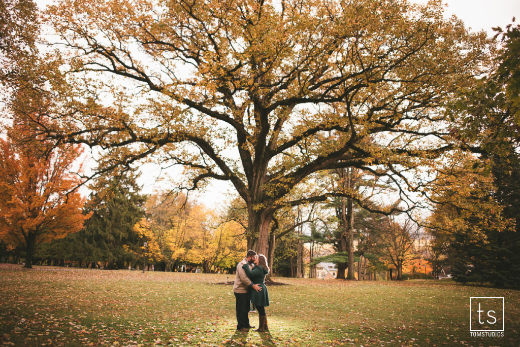 Elizabeth and Matt Engagement Session with Tom Studios