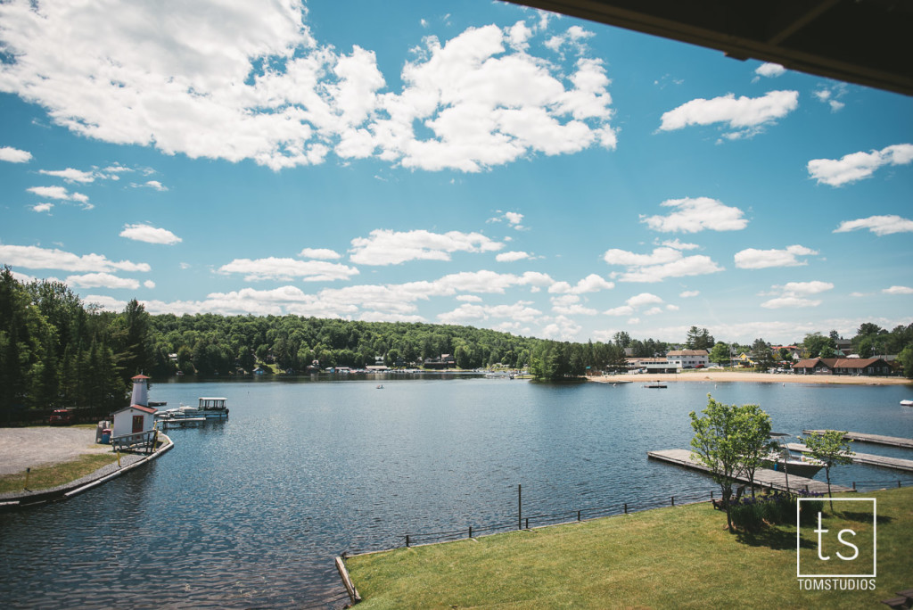 Maia and Cody's wedding in Old Forge with Tom Studios