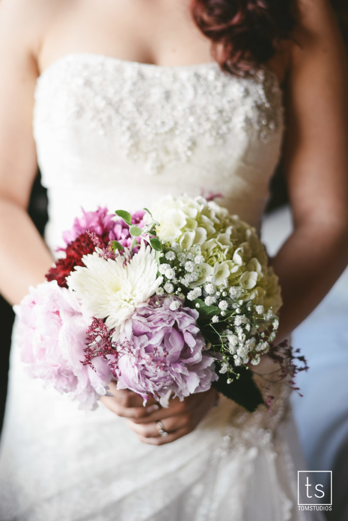 Maia and Cody's wedding in Old Forge with Tom Studios