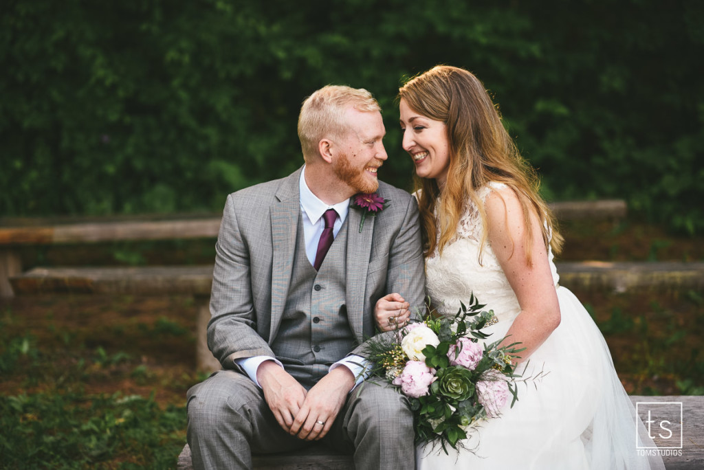 Michelle and Adam's Wedding at MKJ Farm with Tom Studios