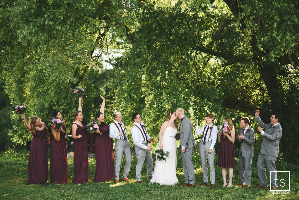 Michelle and Adam's Wedding at MKJ Farm with Tom Studios