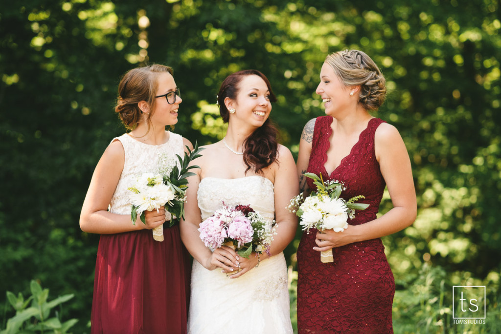 Maia and Cody's wedding in Old Forge with Tom Studios