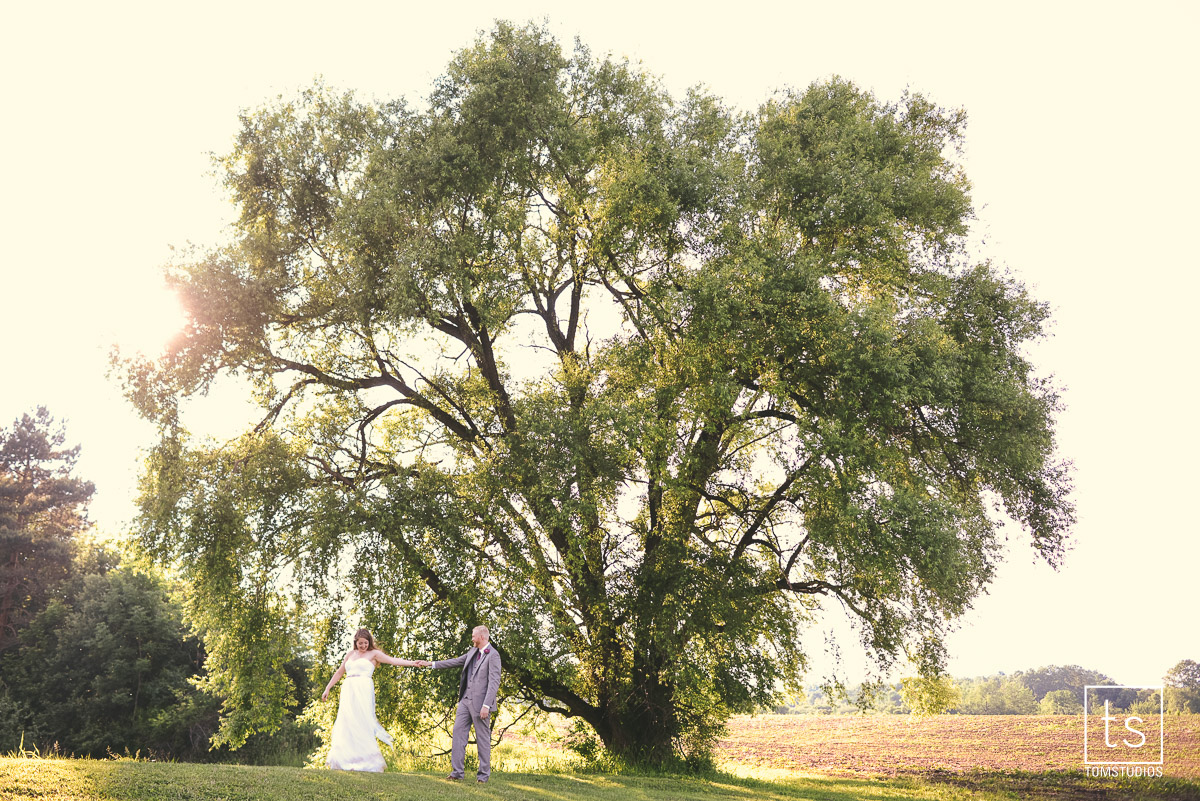 Michelle and Adam's Wedding at MKJ Farm with Tom Studios