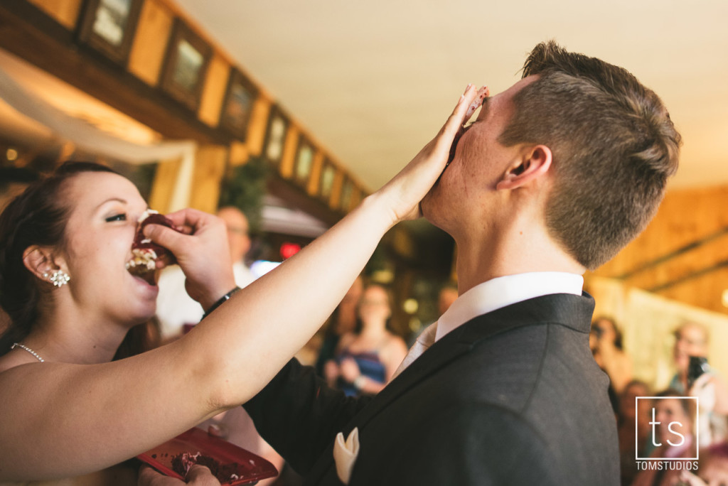 Maia and Cody's wedding in Old Forge with Tom Studios