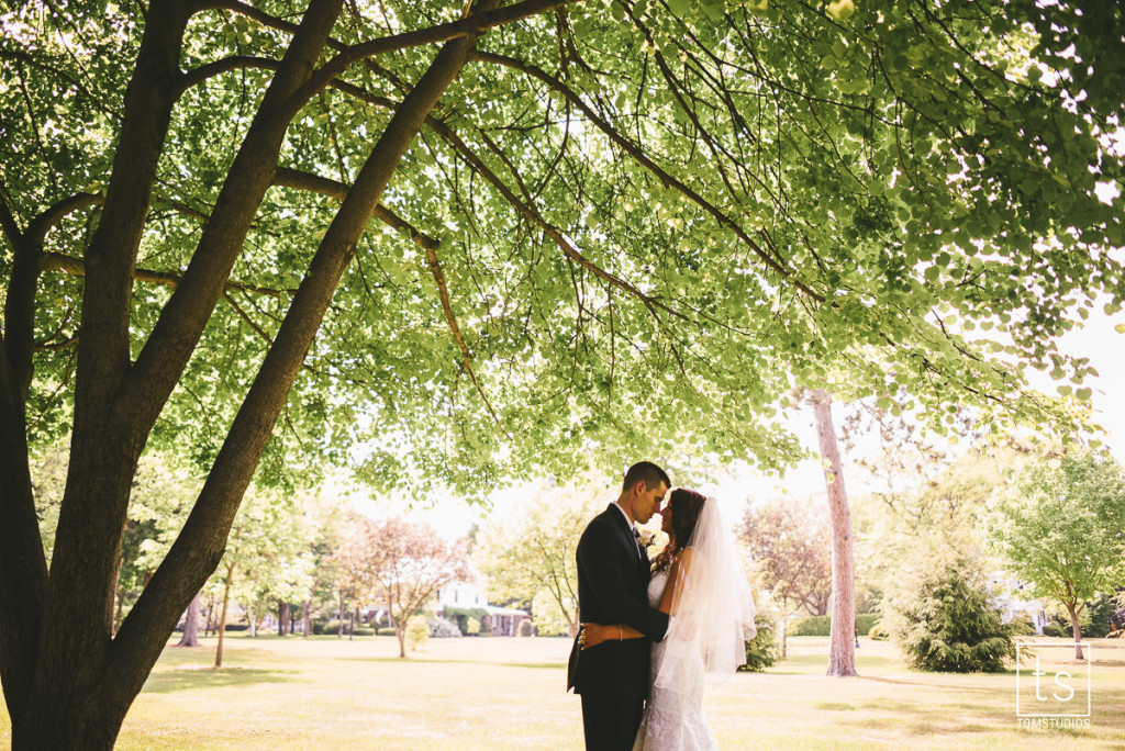 Elizabeth and Dustin's Wedding at Vernon Downs with Tom Studios