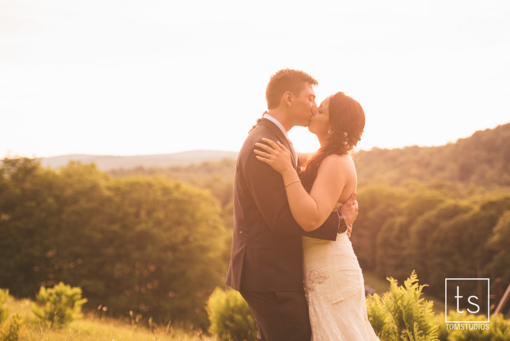 Maia and Cody's wedding in Old Forge with Tom Studios