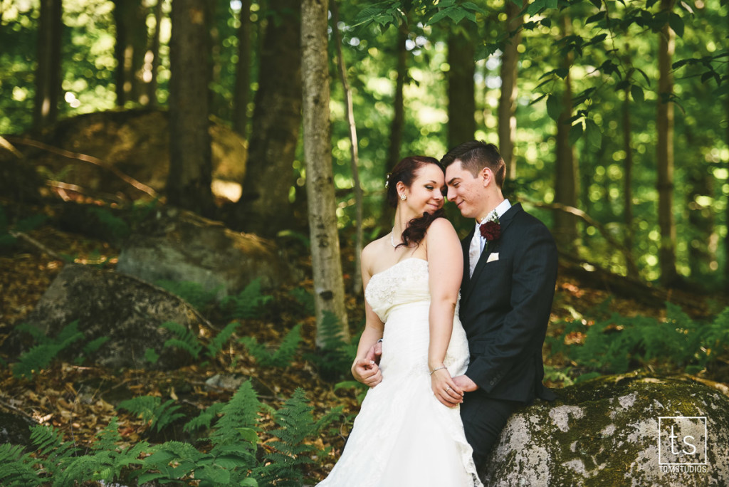 Maia and Cody's wedding in Old Forge with Tom Studios