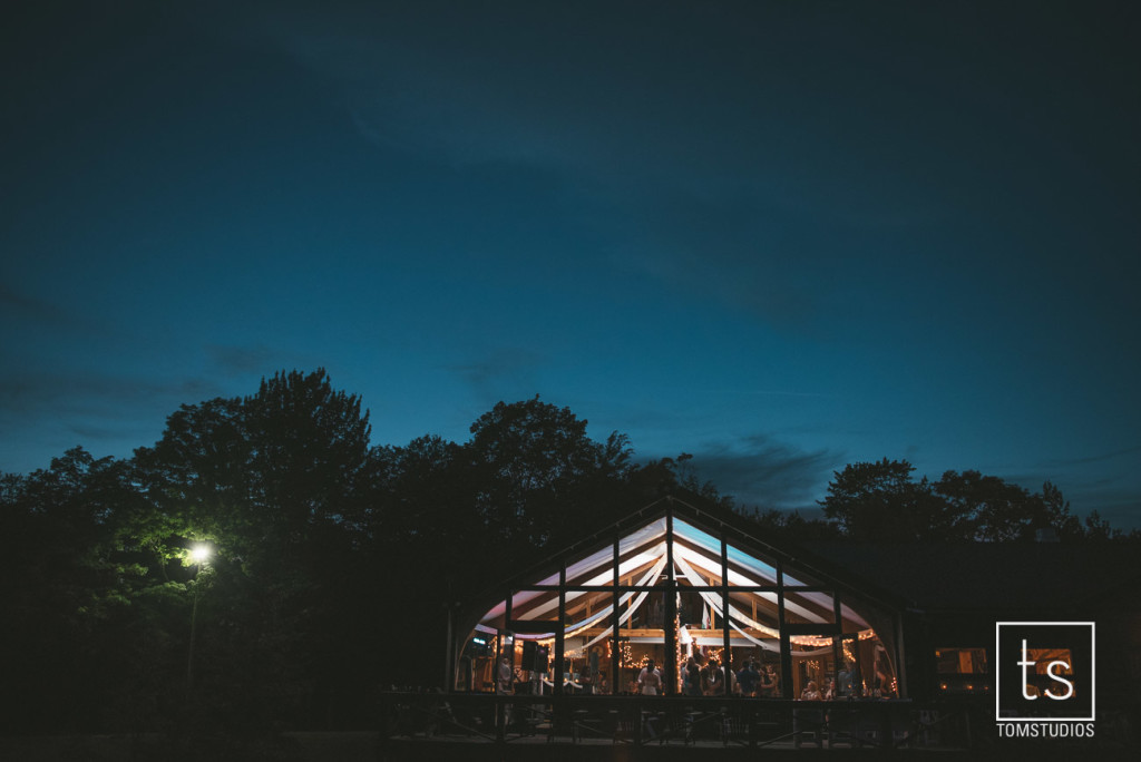 Maia and Cody's wedding in Old Forge with Tom Studios