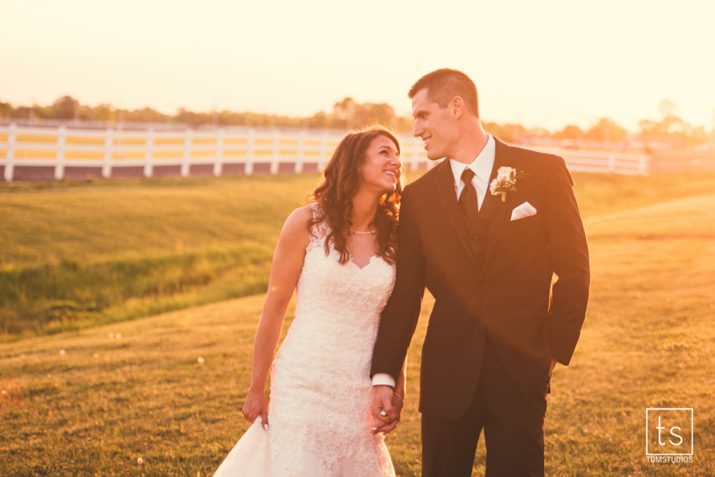 Elizabeth and Dustin's Wedding at Vernon Downs with Tom Studios