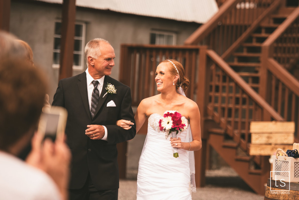 Stacey and Mike's Wedding at Hayloft on the Arch