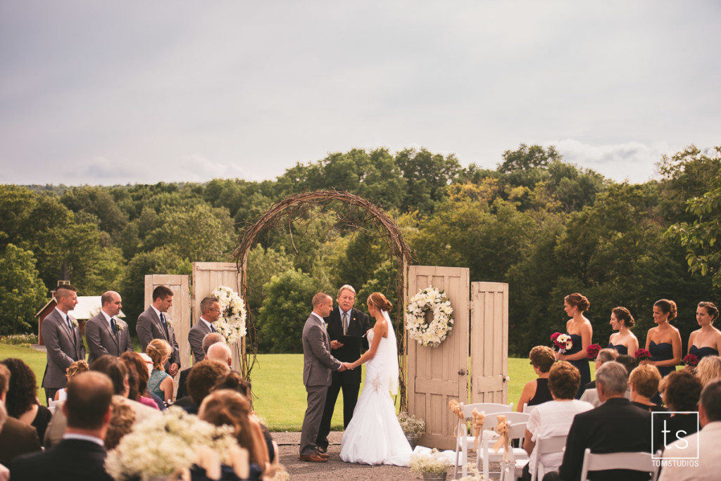 Stacey and Mike's Wedding at Hayloft on the Arch