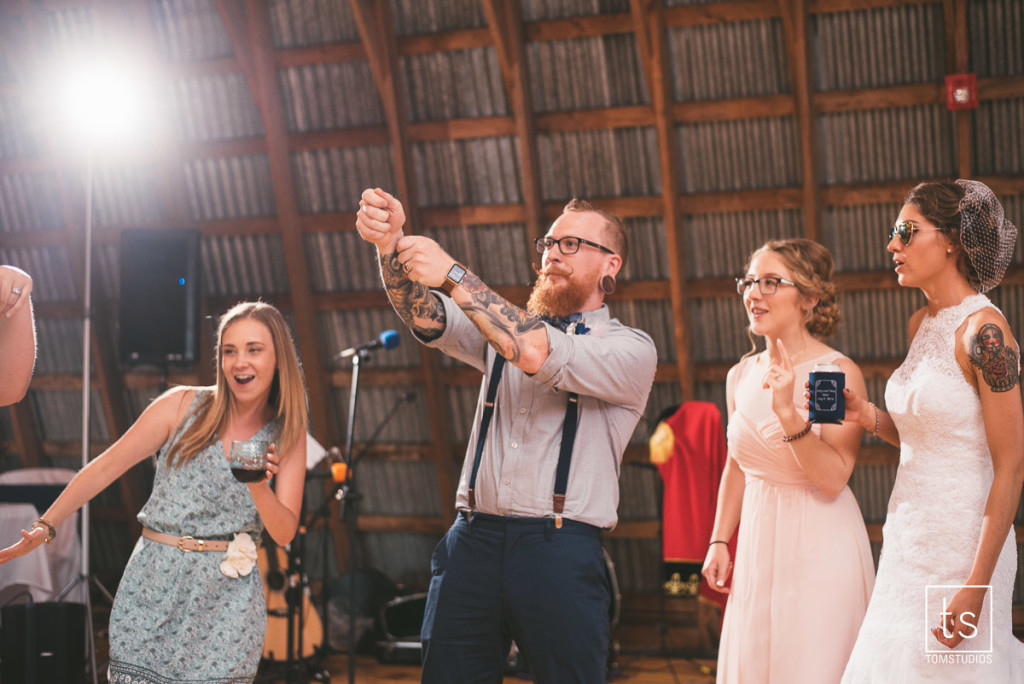 Tony and Katy's Wedding at Hayloft at Moonshine Farm