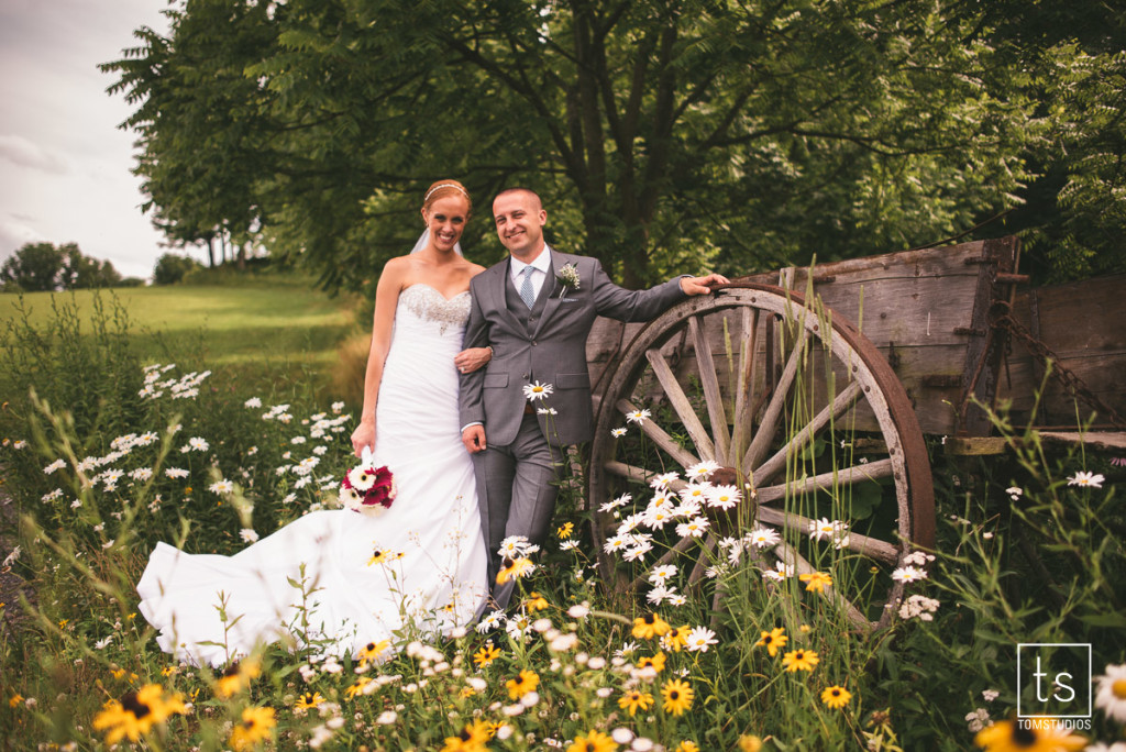 Stacey and Mike's Wedding at Hayloft on the Arch