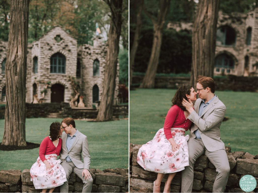 beardslee castle Engagement Pictures