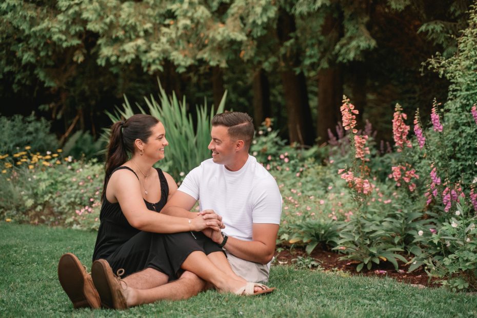 root glen engagement session