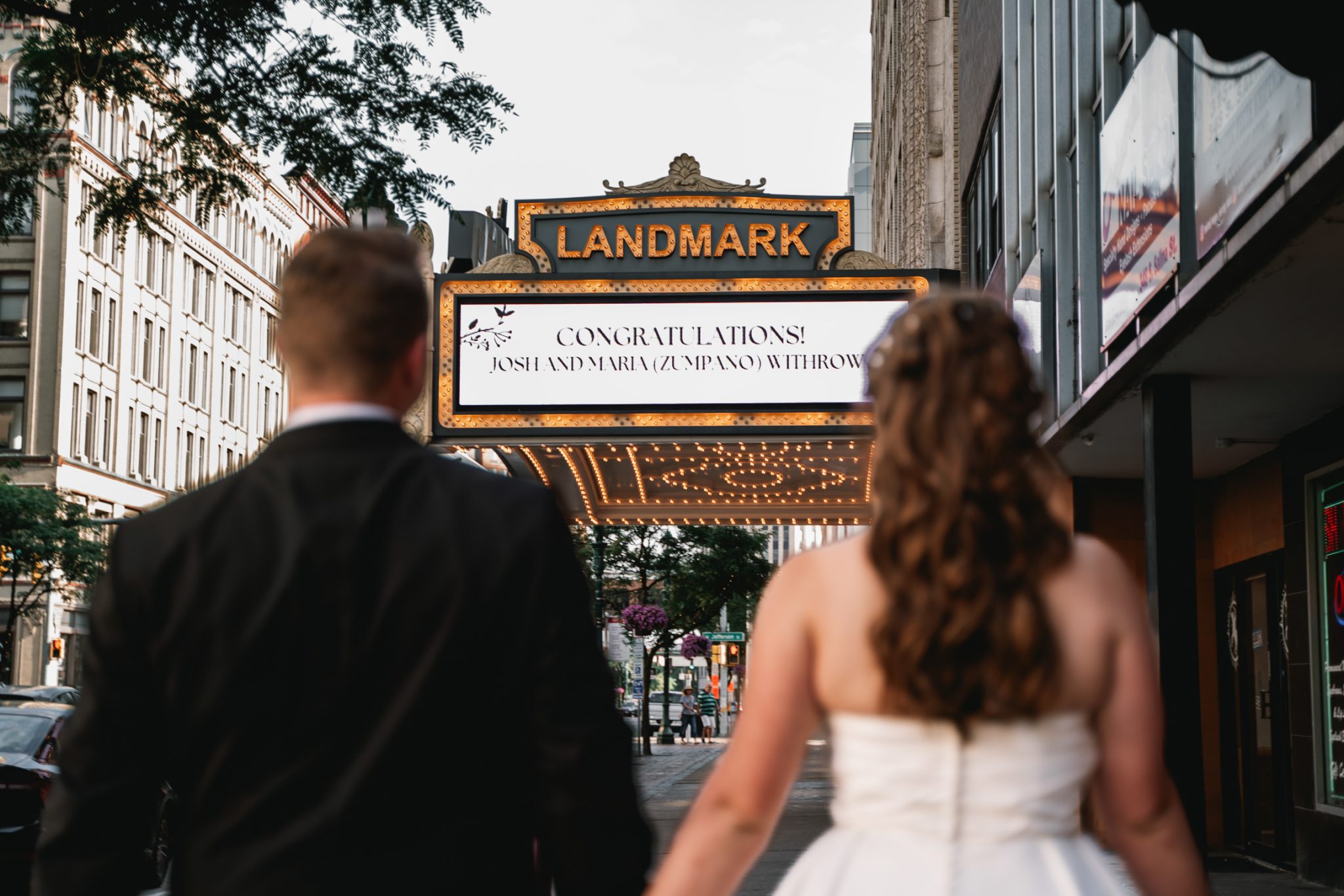 Maria + Josh // Sky Armory Wedding