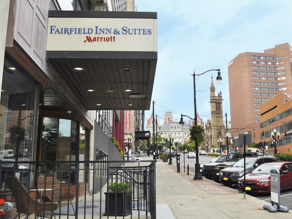 Exterior of Fairfield Inn & Suites By Marriott Albany Downtown