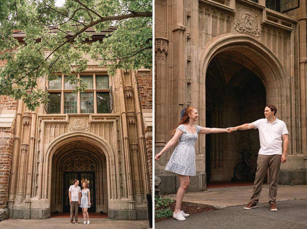 hamilton college engagement session